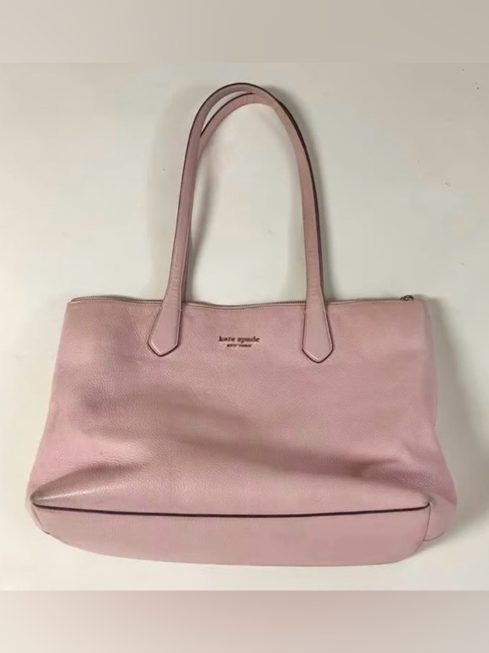 kate spade Baby Pink Leather Tote Bag